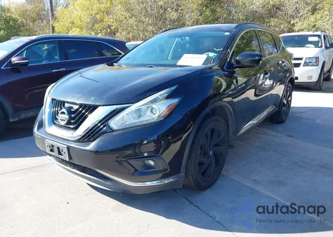 2017 Nissan Murano Platinum из США, поврежденный, VIN 5N1AZ2MG4HN152015